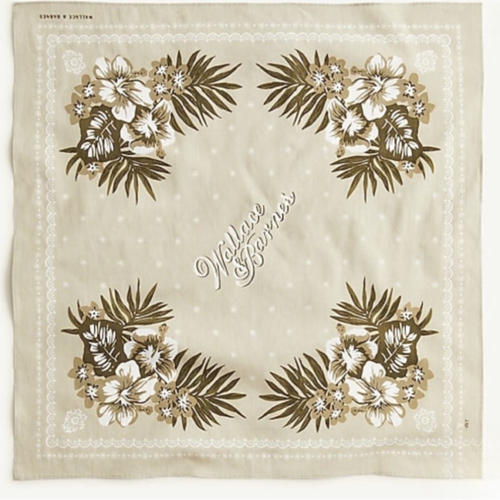 Wallace & Barnes organic cotton bandana